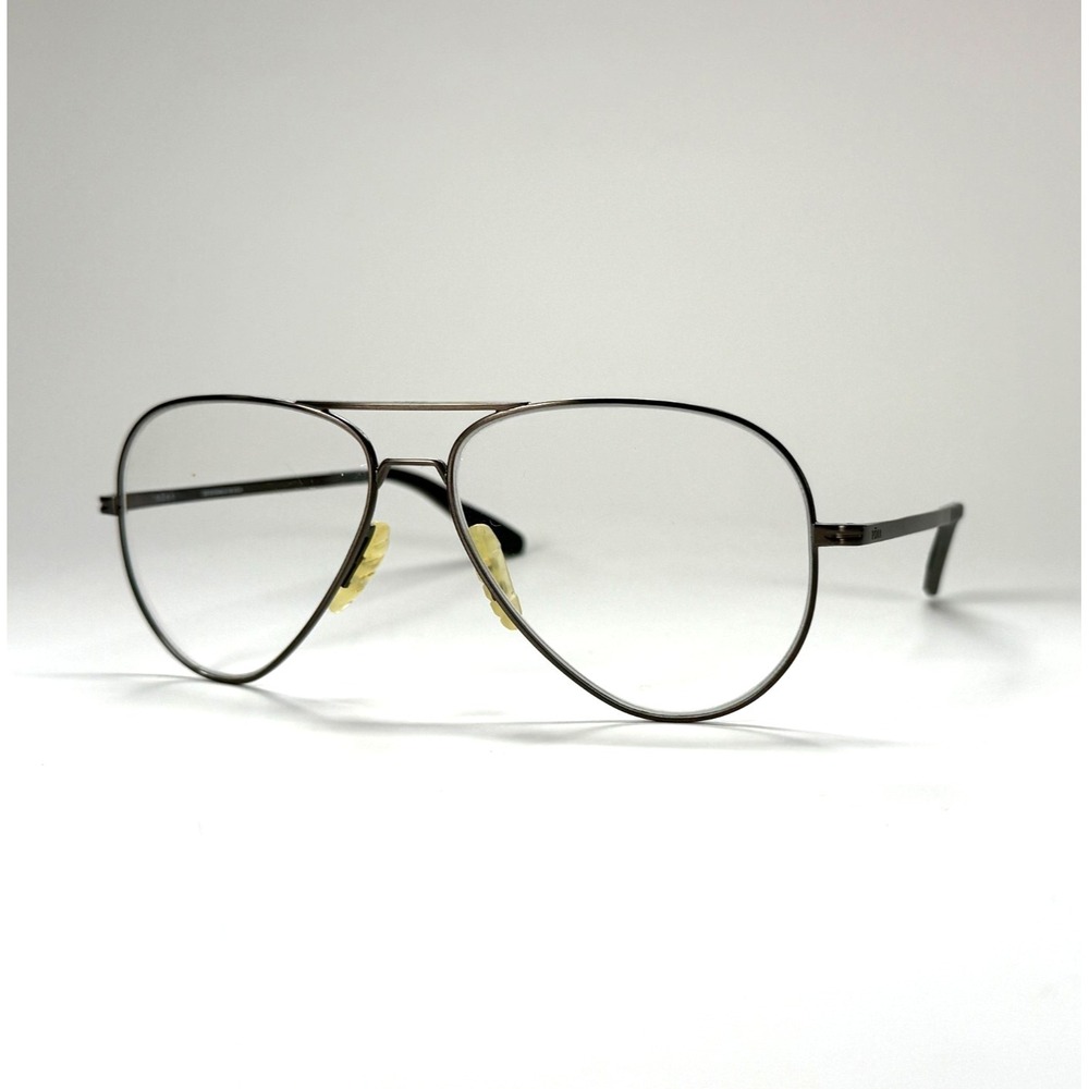 ROKA Phantom Aviator Titanium Sun/Eyeglasses Frame Only 59-14-140 Gunmetal Gray